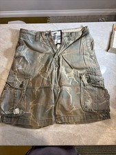 Levis Camo Camouflage Cargo Shorts Mens 34 X 11 Authentics Signature Levi s
