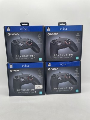 4 x Nacon Revolution Pro Controller 3 - Sony Playstation 4 - PS4 -mit Stickdrift