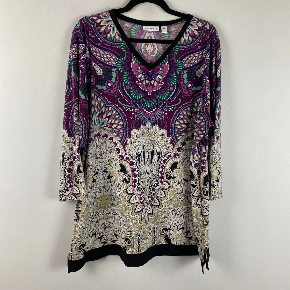 Susan Graver 3/4 Sleeve Tops for Women for sale | eBay