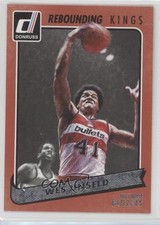 2015-16 Panini Donruss Rebounding Kings Wes Unseld #7 HOF t5e