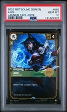 2025 RIFTBOUND: LEAGUE OF LEGENDS OGN-ORIGINS #066 AHRI - ALLURING PSA 10