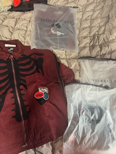 CIVIL REGIME BUNDLE 3 pieces 2 jackets size L 1 Jason shirt size XL - product listing photo