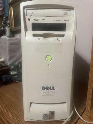 Retro Dell Dimension L550r Gaming PC Intel Pentium III 550MHz 