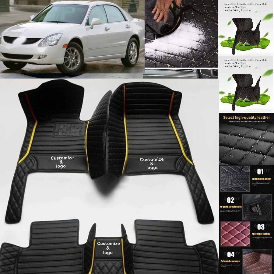 For Mitsubishi Diamante Car Floor Mats Custom Waterproof Auto Liners Carpets — 第 4/4 张图片
