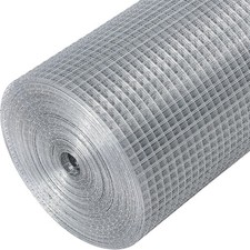Hardware Cloth Hot Dipped Galvanized Home Garden 1/2inx1/2inx19gauge x20inx15ft