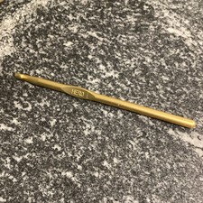 Vintage Used Hero Crochet Hook Made In USA Size J Metal Gold