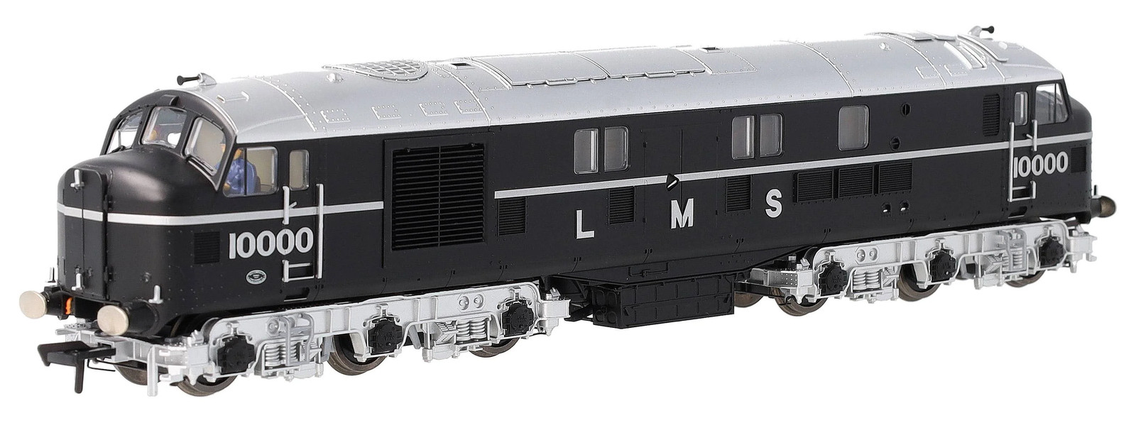 Bachmann 31-999Z LMS 10000 Black & Chrome With LMS Lettering Diesel Locomotive
