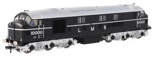 Bachmann 31-999Z LMS 10000 Black & Chrome With LMS Lettering Diesel Locomotive