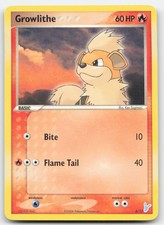 Growlithe 55/92 EX Legend Maker Pokemon TCG DM