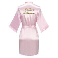 Women Bridal Robe For Wedding Party Bridesmaid Getting Ready Bathrobe Sleepwear