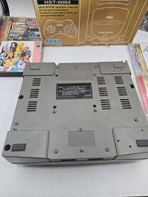 SEGA Saturn Console System Grey JDM Tested Controller Cables Games NTSCJ Cib Box