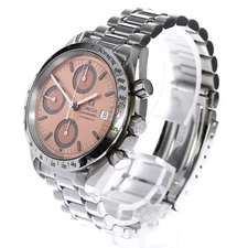 OMEGA SPEEDMASTER DATE 3511.60 38mm SS Pink Dial Automatic Chronograph #C654