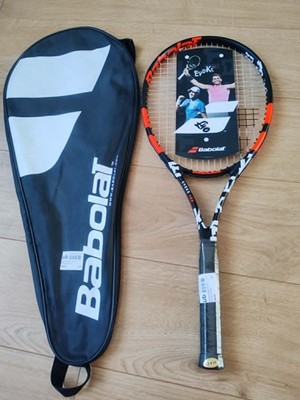 Babolat Evoke 105 Tennisschläger schwarz Größe L3, 4 3/8