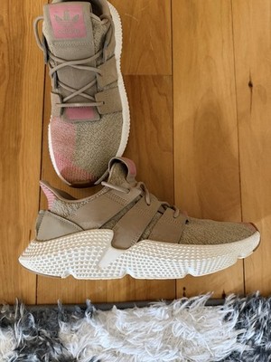 Adidas Men s Prophere Running Shoes CQ2128 Trace Khaki/Pink/White, Size 9.5