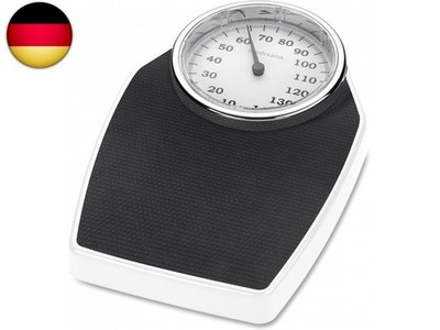 medisana PSD mechanische analoge Personenwaage bis 150 kg | Retrowaage im