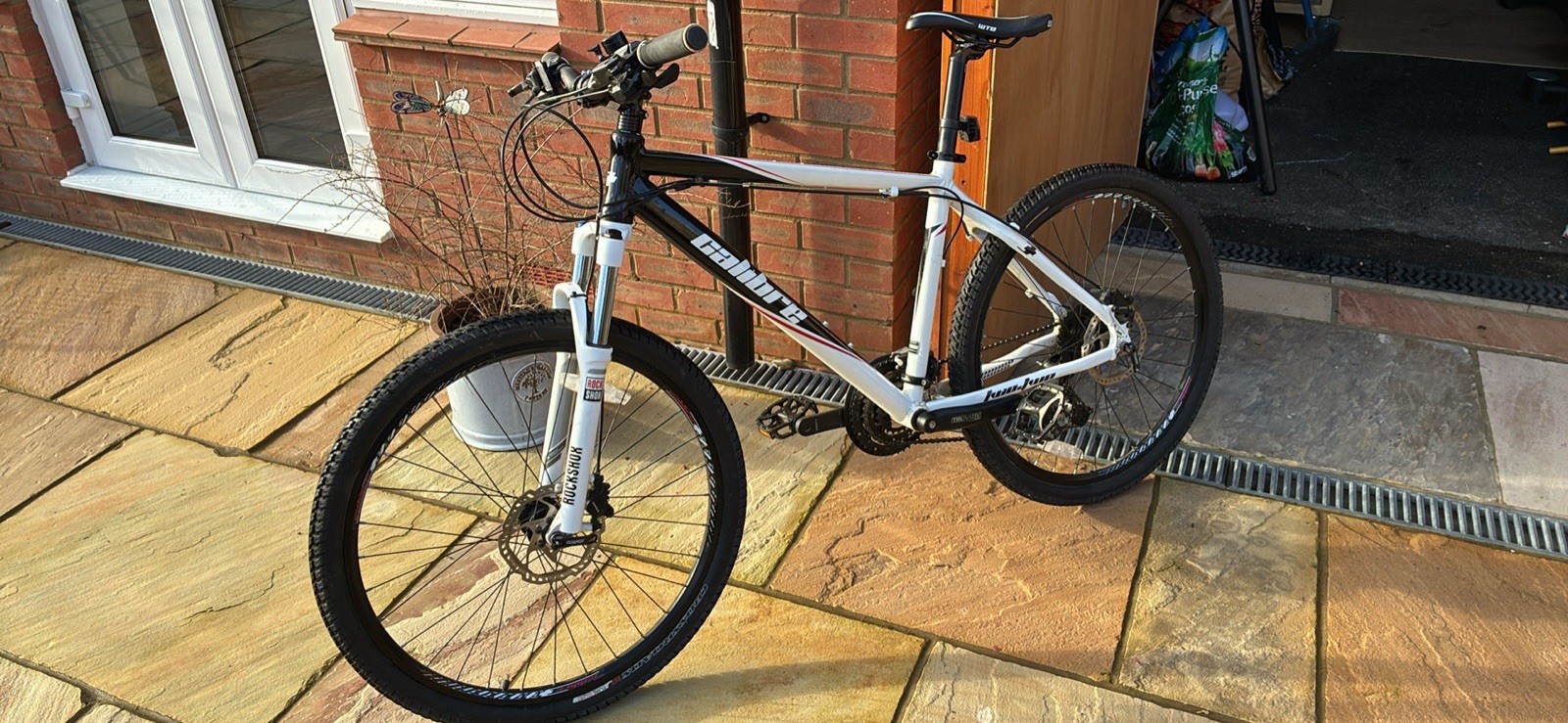 Calibre Two Two Mountain Bike. Good Condition, No Rust, With Flake Jacket Tyres.