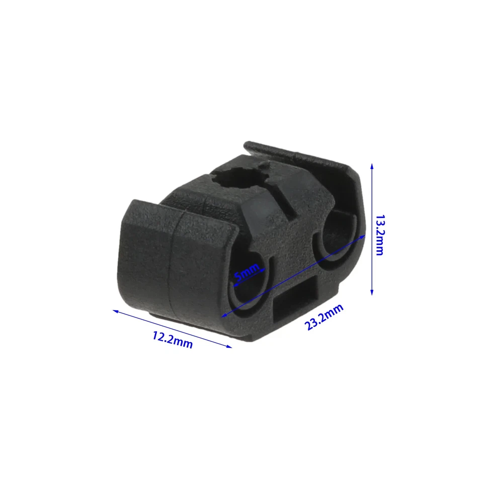 10X Bremsleitungshalter Halter Bremsleitung 4,75mm Leitungshalter Clip 811611797 - Bild 3 von 4