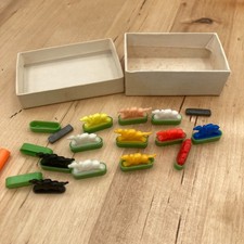 Bandai The Derby Horse Racing Electronic Game 12 Replacement Horses and Weights