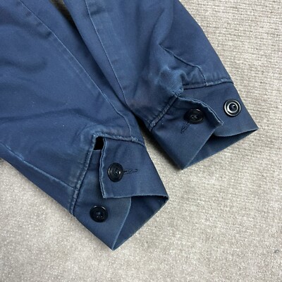 Vintage 70s Mechanics Workwear Jacket Mens Large Talon Zipper
