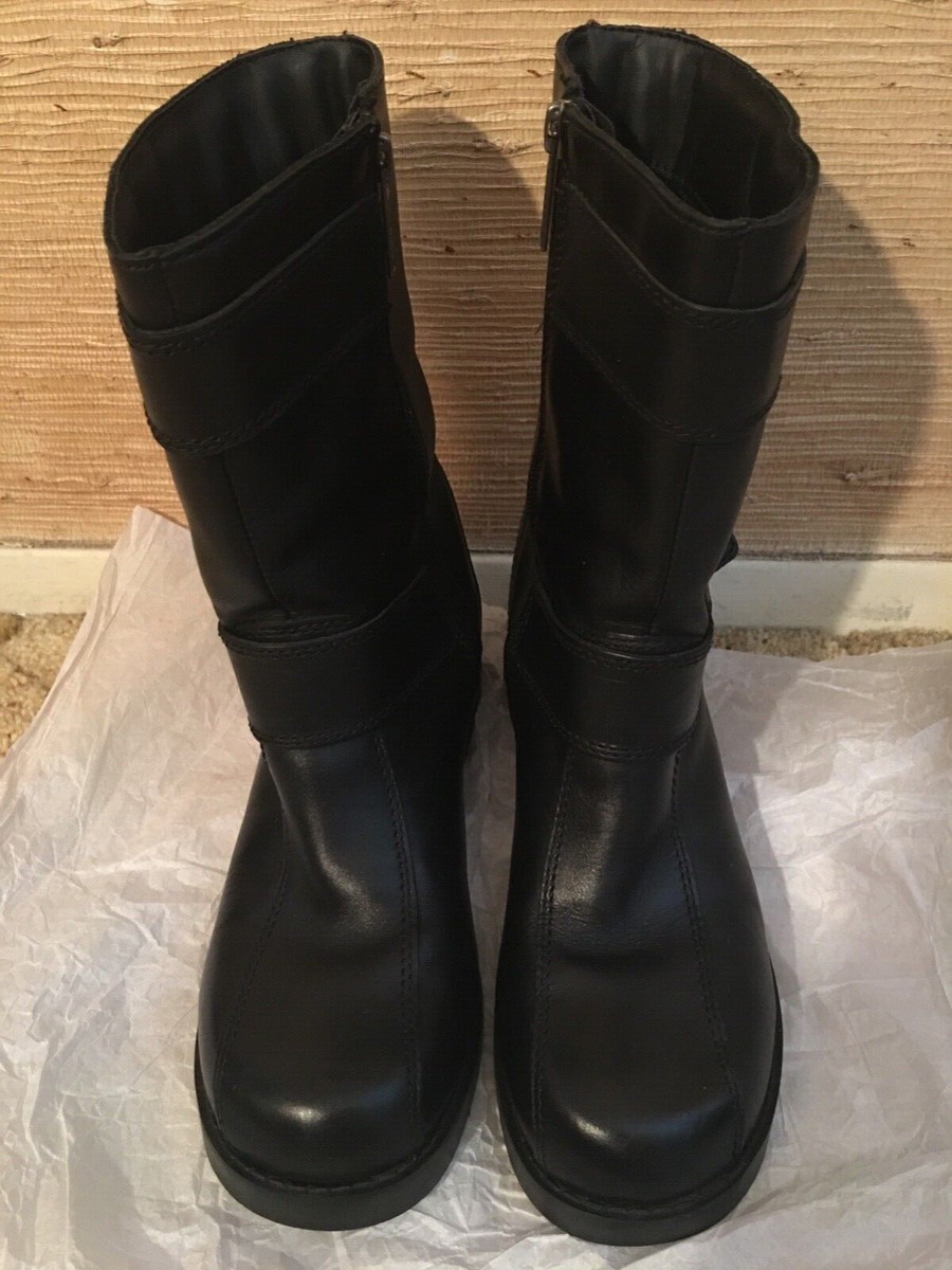 Harley-Davidson Black Leather Ankle Motorcycle Boots 12 s-l400.jpg main image 4
