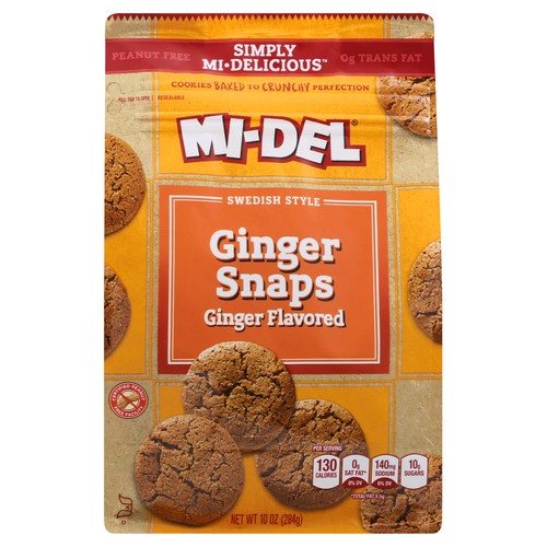 Midel Cookies Ingwer Snap aromatisiert 10 oz (8er Pack) - Bild 1 von 2