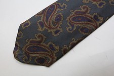 MARIO FERRARI men's silk neck tie made in Italy