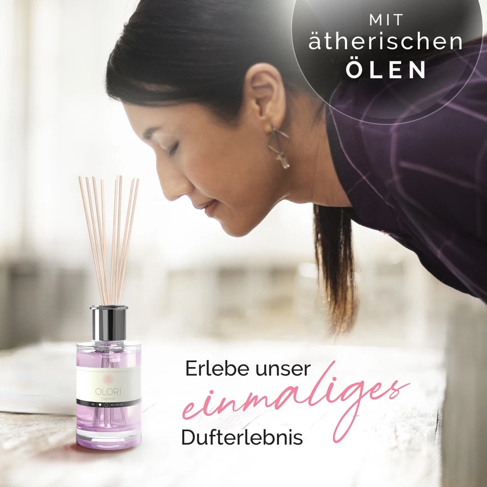 OLORI Duftöl I Diffuser mit Stäbchen I Raumduft mit ätherischen Ölen - Bild 2 von 4