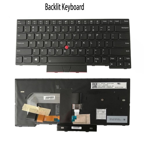 New For Lenovo Thinkpad T470 T480 Backlit US Keyboard 1AX569 01AX487 01HX499 - 第 1/5 張圖片