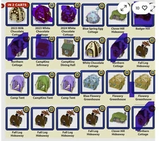 Webkinz Virtual Items HTF please leave note reply to seller