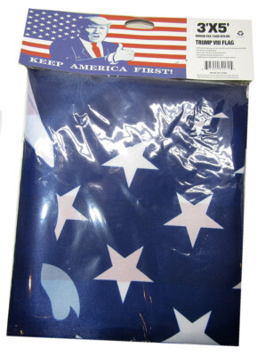 Bandiera Doppia Faccia 3x5 Ft Bandiera Doppia Faccia Trump 2024 3x5 Piedi - Bandiera Campagna Americana In Poliestere Adesivi Bandiera Italia - Foto 9