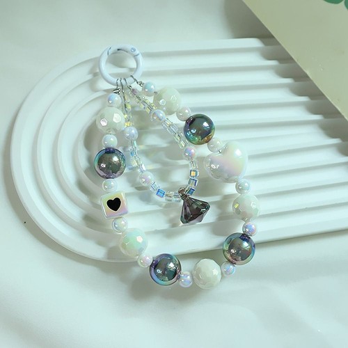 Anti-Lost Mobile Phone Chain Decor Keychain Wristband Durable Bag Pendant - Photo 10 sur 10