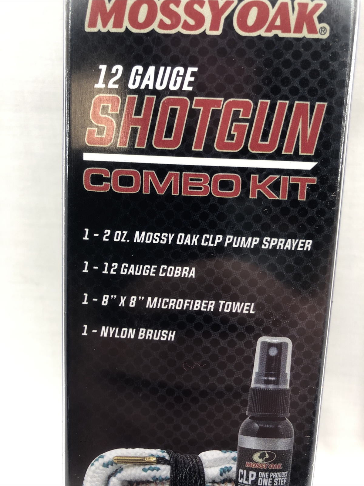 Mossy Oak Limited Edition 12 Gauge Shotgun Combo Cleaning Kit by Clenzoil