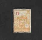 F3226 SPAIN REVENUE STAMP -  TAX / FISCAL 50 PTAS "D"