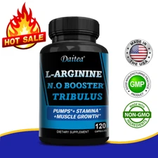 L-Arginine Booster - Enhances Weight Management, Muscle Strength, Performance