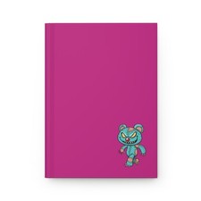 Evil Teddy Hardcover Journal