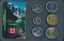 M&uuml;nzen Kanada 2017 Stgl./unzirkuliert Kursm&uuml;nzen 5 Cents bis 2  (10678788