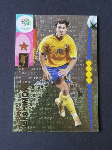2006 Panini FIFA World Cup WM Germany Zlatan Ibrahimovic Sweden RARE CARD MINT