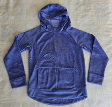 Girls Purple Hooded adidas Sweatshirt size L 14 