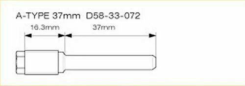DRC Front Brake Caliper Pin CRF250R CRF450R RMZ250 RMZ450 YZ250 YZ250F YZ450F - Image 2 of 2