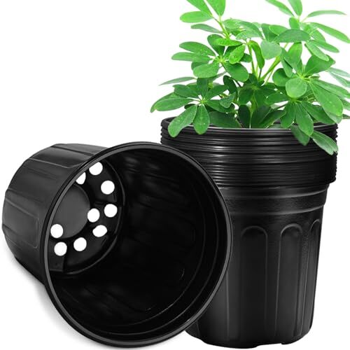 1/2/3/5 Gallon Nursery Pots, Flexible 2 Gallon Pots for Plants, 2gallon