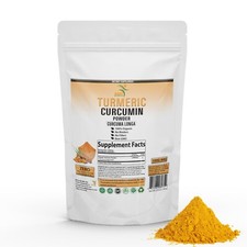 Tumeric Curcumin Organic Root Powder 100 Organic Curcuma Longa 100g 3.52 oz
