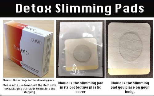 10 starke Schlankheitspflaster GEWICHTSVERLUST DIÄT HILFE Detox Slim Patch Fatburner Slim - Bild 6 von 7
