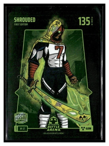 Bo Jackson Battle Arena Shrouded Glow Foil RC C.J. Stroud Texans Rookie