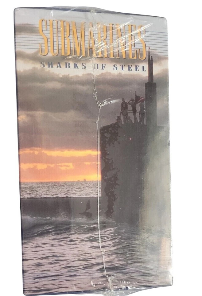 Submarines Sharks of Steel VHS 4 Video Tape Set Time Life Video Subs Military - Image 2 of 4