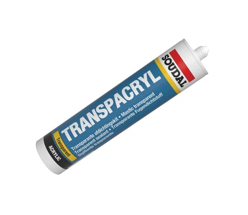 Soudal Transpacryl 310ml Acryl transparent Acryldichtstoff Dichtmasse Acrylat