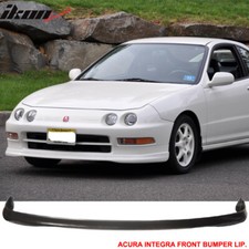 Fits 94-97 Acura Integra Tr Style Front Bumper Lip Spoiler Splitter Unpainted Pu Fits 94-97 Acura Integra Tr Style Front Bumper Lip Spoiler Splitter Unpainted Pu