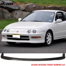Fits 94-97 Acura Integra TR Style Front Bumper Lip Spoiler Splitter Unpainted PU