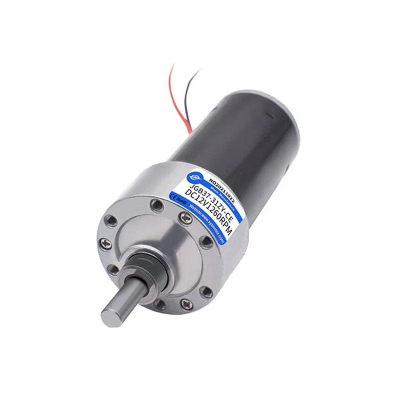JGB37-31ZY Geared Motor DC 12V 24V High Torque Reversible Metal Gear 9.5-960RPM - image 3 of 4