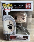 Funko POP! Games Geralt 149 The Witcher Wild Hunt Damaged Box