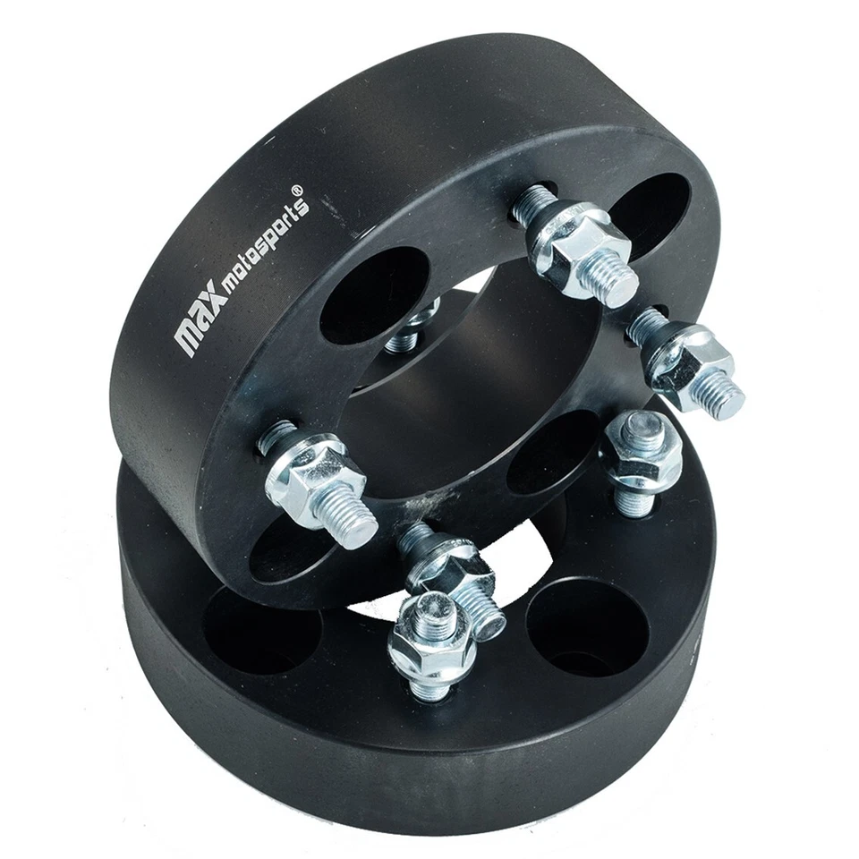 (4) 1.5" 4x110 Black ATV Wheel Spacers for Honda TRX250 Recon TRX 250EX TRX300 - Image 2 of 3